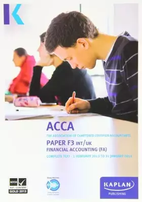 Couverture du produit · F3 Financial Accounting FA (INT/UK) - Complete Text