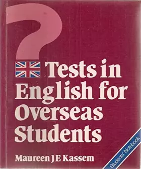 Couverture du produit · Tests in English for Overseas Students