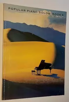 Couverture du produit · Popular piano solos