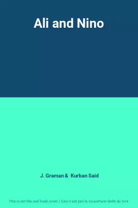 Couverture du produit · Ali and Nino
