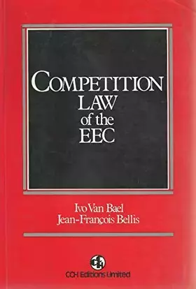 Couverture du produit · Competition law of the EEC