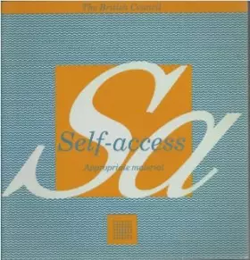Couverture du produit · Self-access: Appropriate Material (Self-access Guides)