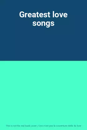 Couverture du produit · Greatest love songs