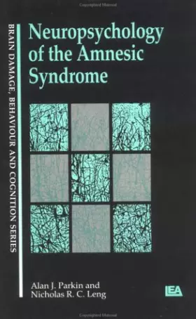 Couverture du produit · Neuropsychology Of Amnesic Syn