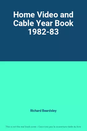 Couverture du produit · Home Video and Cable Year Book 1982-83