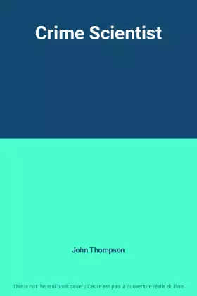 Couverture du produit · Crime Scientist