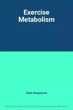 Couverture du produit · Exercise Metabolism