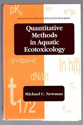 Couverture du produit · Quantitative Methods in Aquatic Ecotoxicology (Advances in Trace Substances Research)