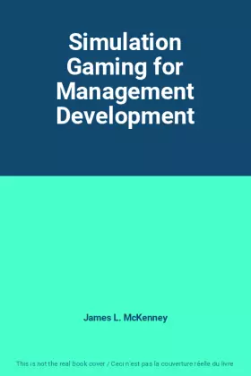 Couverture du produit · Simulation Gaming for Management Development