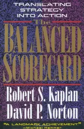 Couverture du produit · The Balanced Scorecard: Translating Strategy into Action