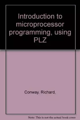 Couverture du produit · Introduction to microprocessor programming using PLZ
