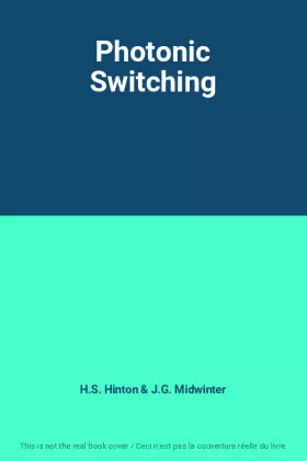 Couverture du produit · Photonic Switching