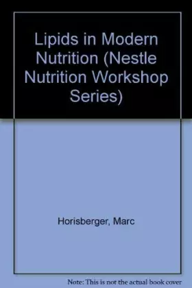 Couverture du produit · Lipids in Modern Nutrition