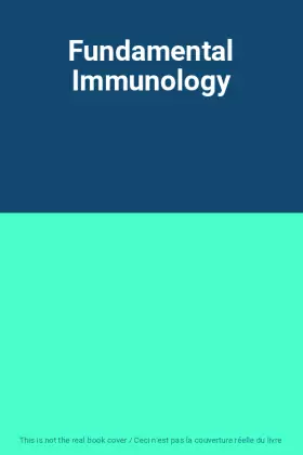 Couverture du produit · Fundamental Immunology