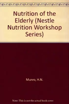 Couverture du produit · Nutrition of the Elderly