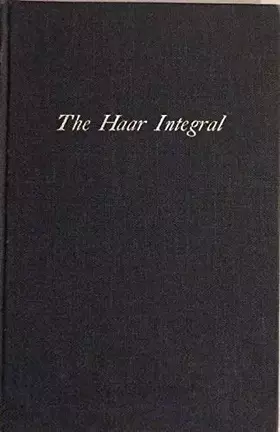 Couverture du produit · The Haar integral