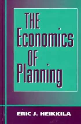Couverture du produit · The Economics of Planning