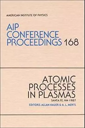 Couverture du produit · Atomic Processes in Plasmas