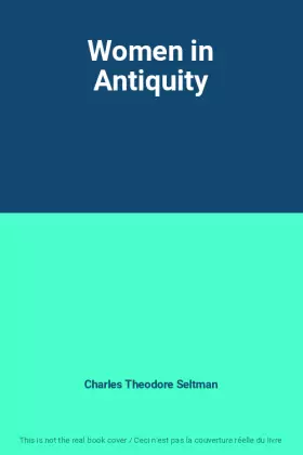 Couverture du produit · Women in Antiquity
