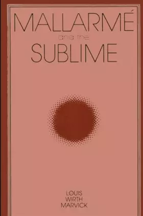 Couverture du produit · Mallarme and the Sublime (Intersections Phil Crit Theory)