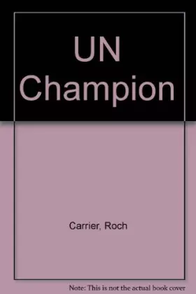 Couverture du produit · UN Champion