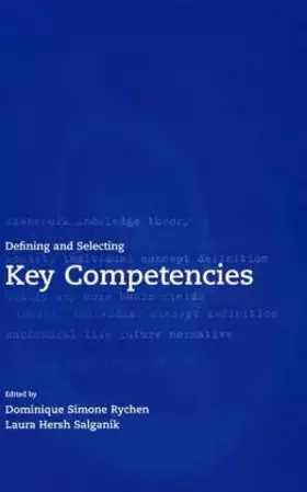 Couverture du produit · Defining and Selecting Key Competencies