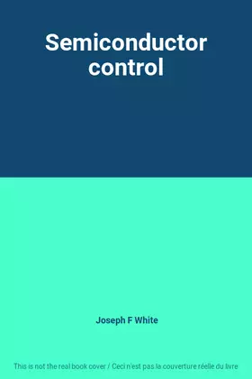 Couverture du produit · Semiconductor control