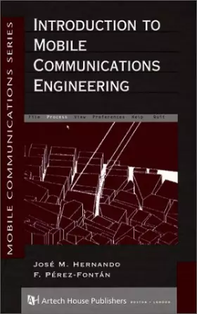 Couverture du produit · Introduction to Mobile Communications Engineering