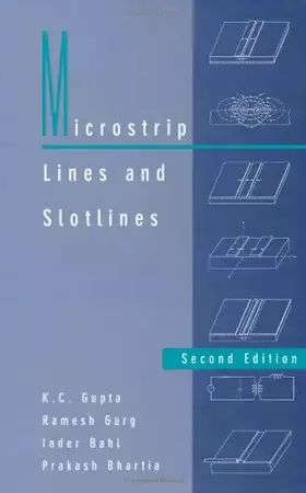 Couverture du produit · Microstrip Lines and Slotlines