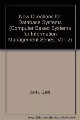 Couverture du produit · New Directions for Database Systems