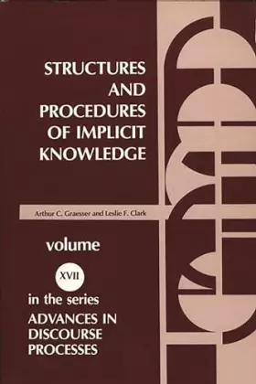 Couverture du produit · Structures and Procedures of Implicit Knowledge
