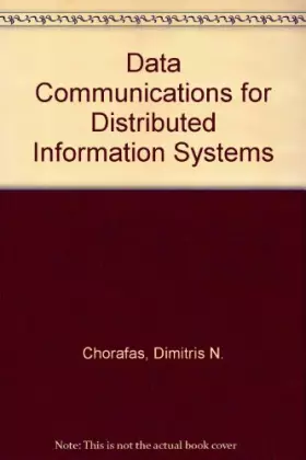 Couverture du produit · Data Communications for Distributed Information Systems