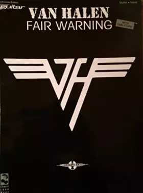 Couverture du produit · Fair Warning