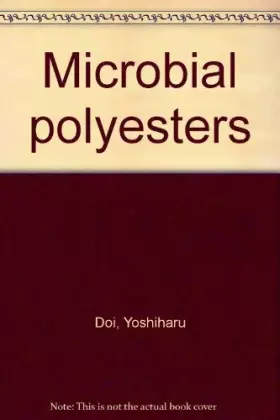 Couverture du produit · Microbial polyesters