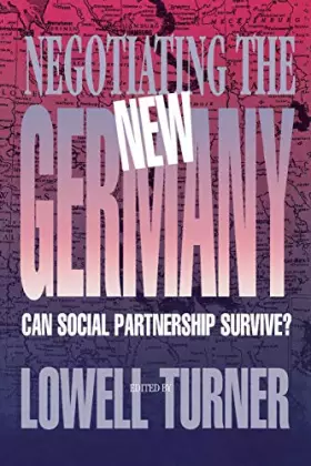 Couverture du produit · Negotiating the New Germany