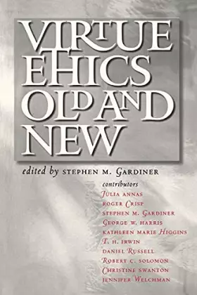 Couverture du produit · Virtue Ethics, Old and New