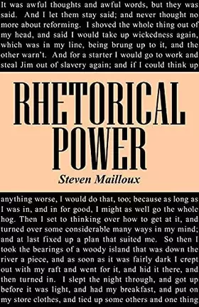 Couverture du produit · Rhetorical Power