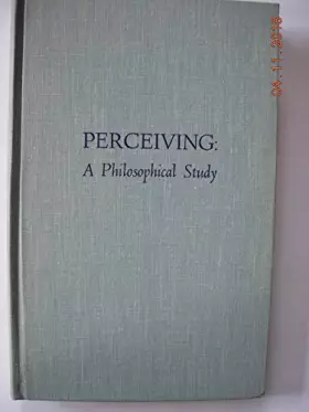 Couverture du produit · Perceiving a Philosophical Study
