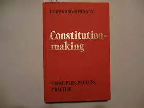 Couverture du produit · Constitution-Making