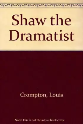 Couverture du produit · Shaw the Dramatist