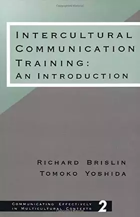 Couverture du produit · Intercultural Communication Training: An Introduction