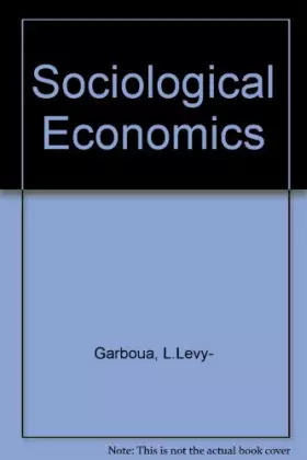 Couverture du produit · Sociological Economics