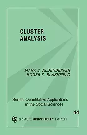 Couverture du produit · Cluster Analysis