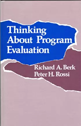 Couverture du produit · Thinking About Program Evaluation