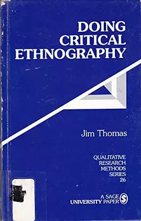 Couverture du produit · Doing Critical Ethnography (Qualitative Research Methods)