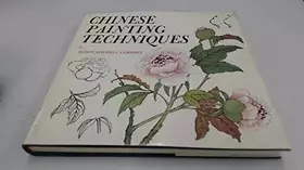 Couverture du produit · Chinese Painting Techniques