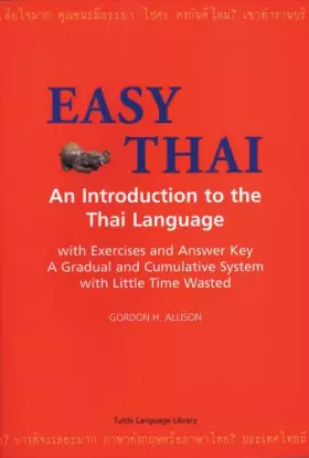 Couverture du produit · Easy Thai: An Introduction to the Thai Language