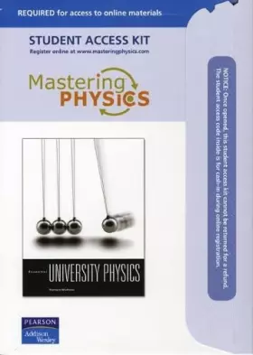 Couverture du produit · Student Access Kit for MasteringPhysics for Essential University Physics