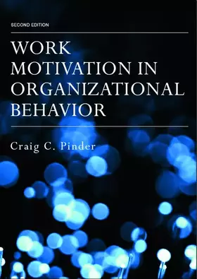 Couverture du produit · Work Motivation in Organizational Behavior