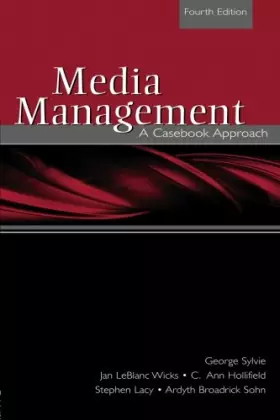 Couverture du produit · Media Management: A Casebook Approach
